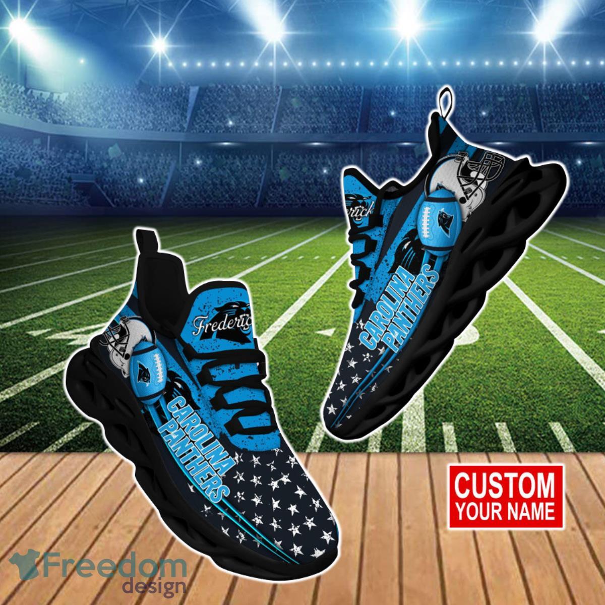 Carolina Panthers NFL Clunky Max Soul Shoes Personalized For True Fans Product Photo 1