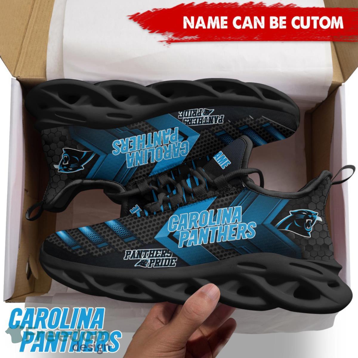 Carolina Panthers NFL Max Soul Shoes Personalized Product Photo 2