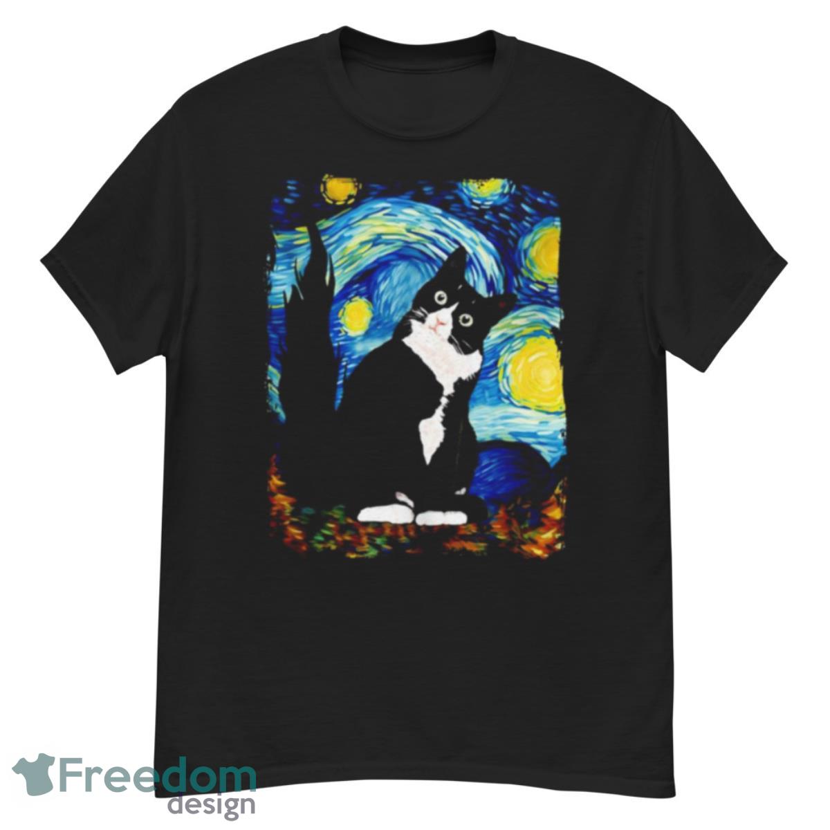 Cat Starry Night Shirt - G500 Men’s Classic T-Shirt