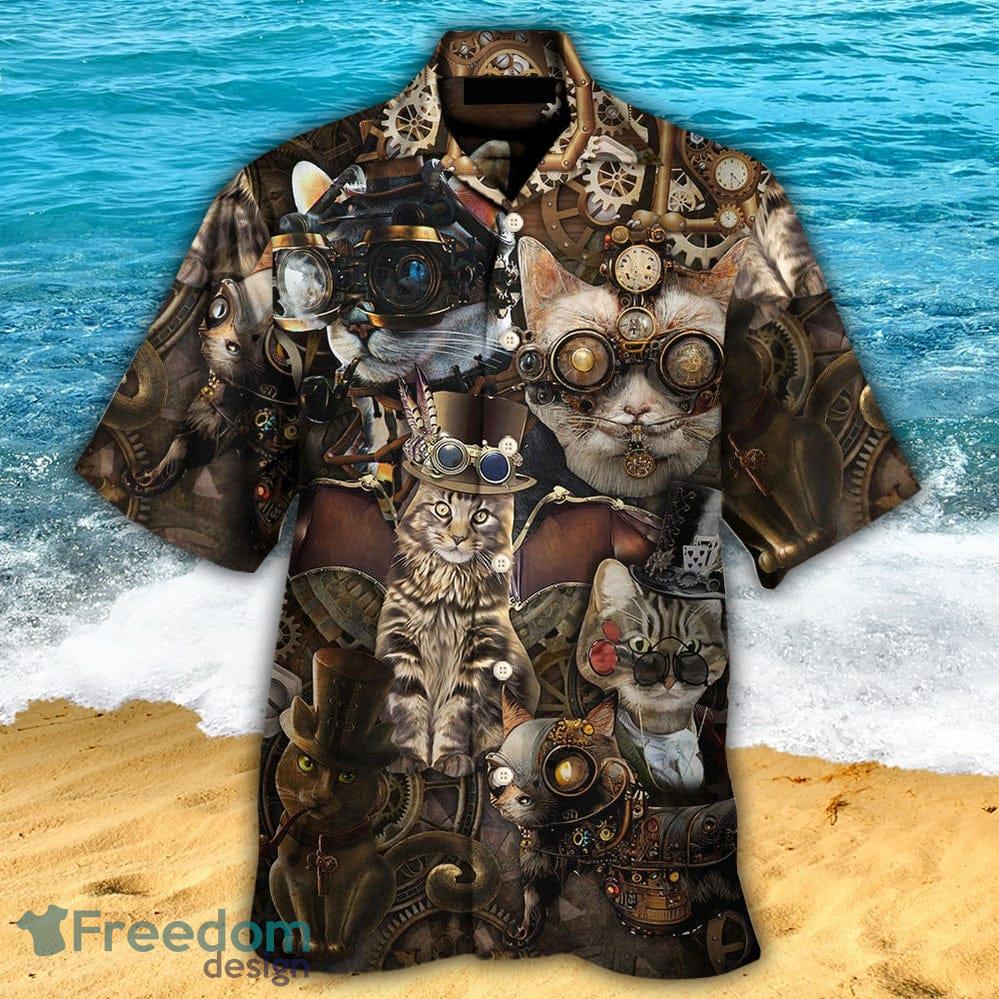 Owl Pirates Hawaiian Shirt, Cool Pirate Shirt For Adults, Pattern