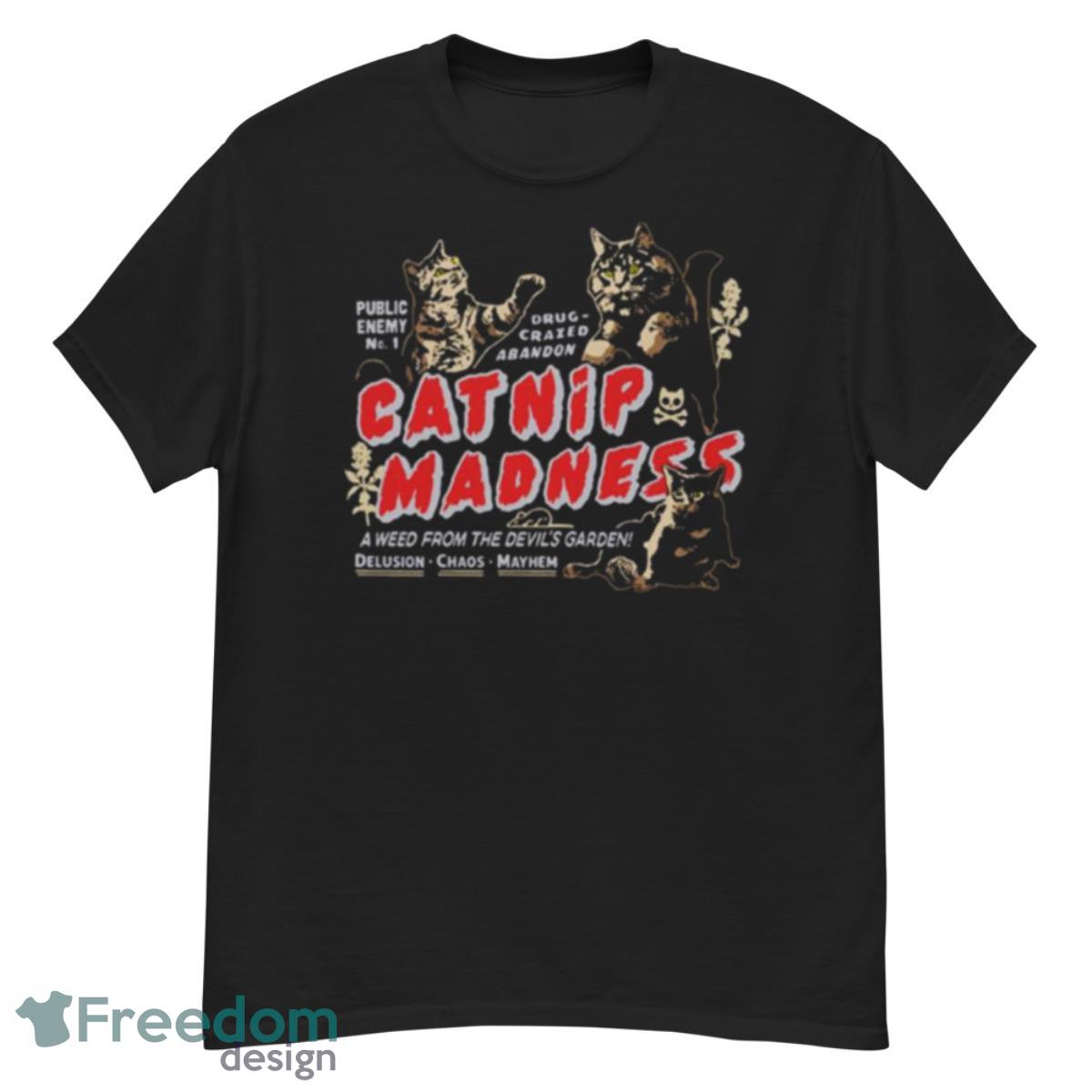 Catnip Madness Red Logo Trending Shirt - G500 Men’s Classic T-Shirt