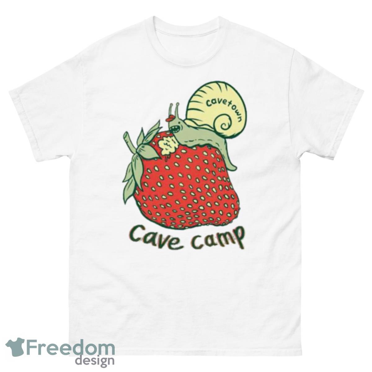 Cavetown Hungry Snail Cave Camp Shirt - 500 Men’s Classic Tee Gildan