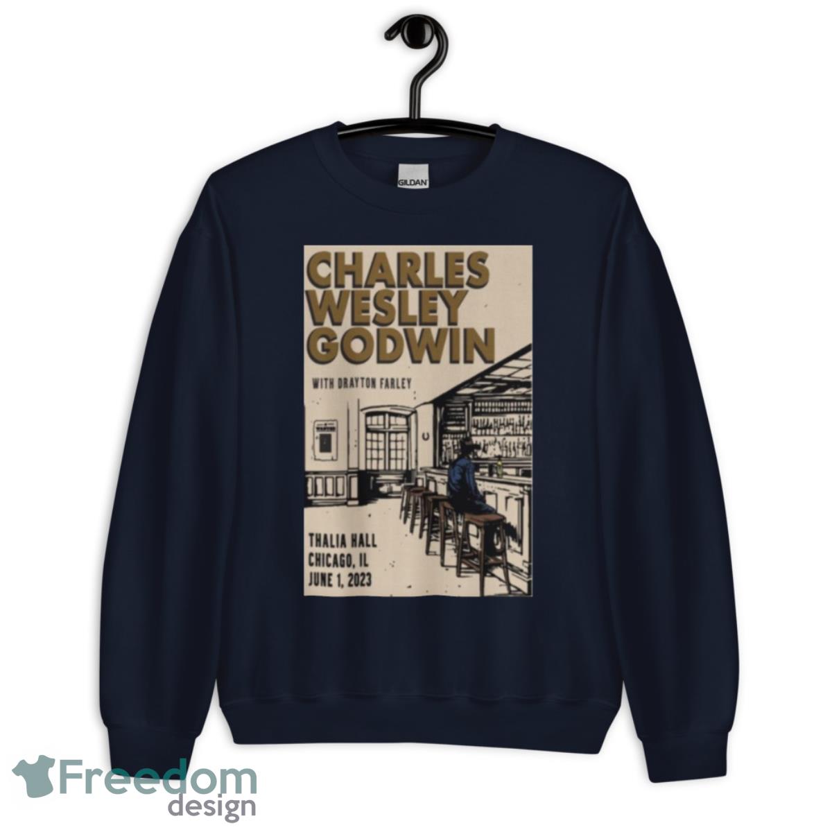 Charles Wesley Godwin June 1 2023 Chicago IL Thalia Hall Shirt - Unisex Crewneck Sweatshirt-1