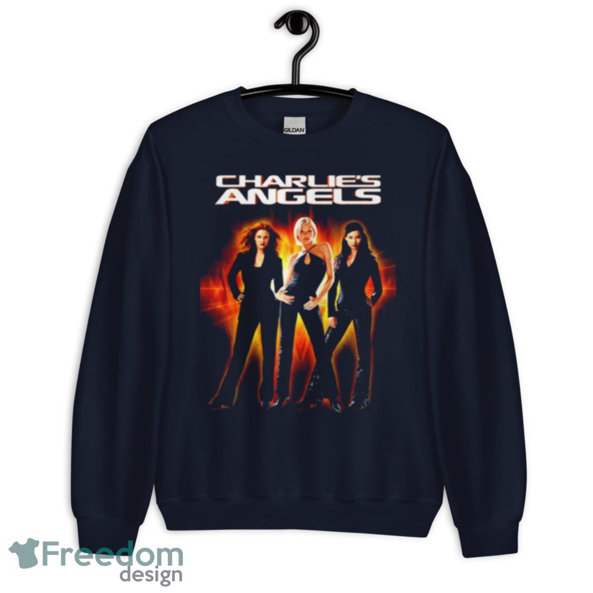 Charlie’s Angels Vintage shirt - Unisex Crewneck Sweatshirt-1