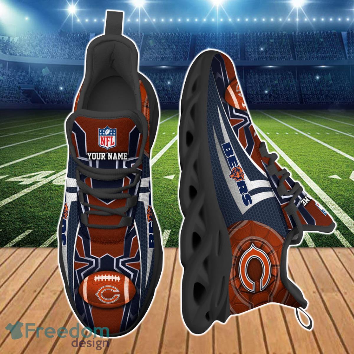 Chicago Bears NFL Clunky Max Soul Shoes Best Gift For Fans Product Photo 2