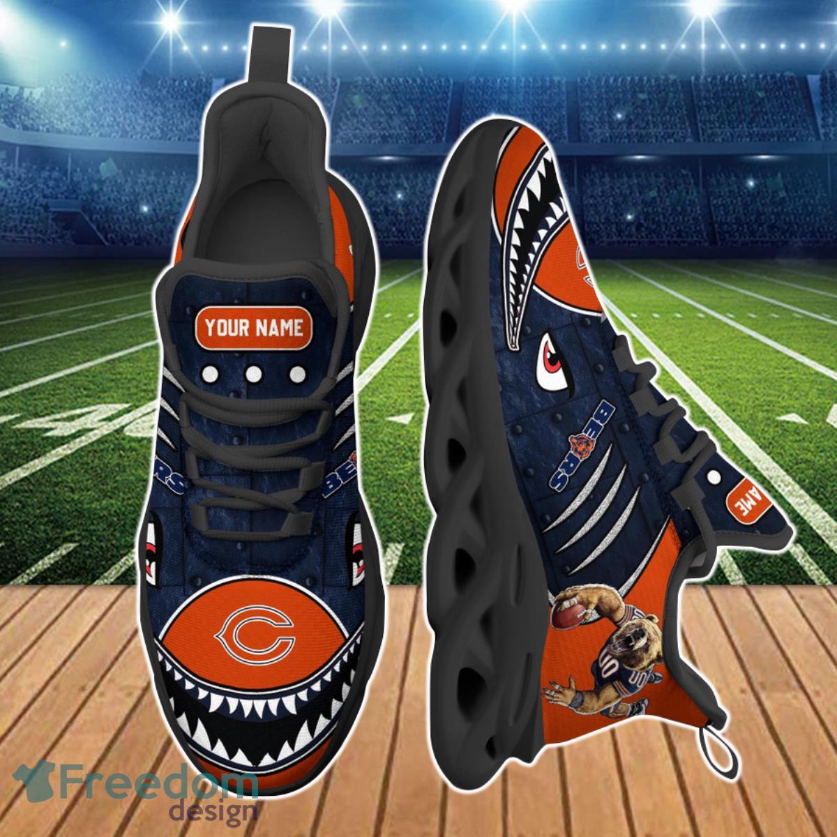 Chicago Bears NFL Clunky Max Soul Shoes Custom Gift For Real Fans Product Photo 2