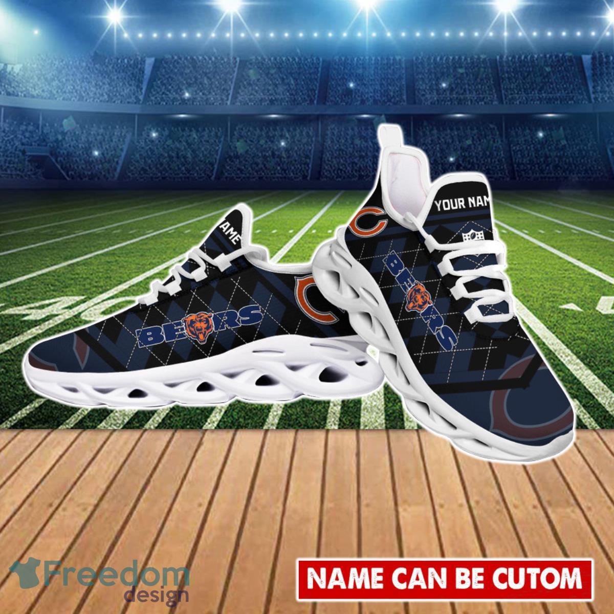 Chicago Bears NFL Sport Fans Sneakers Men And Women Max Soul Shoes