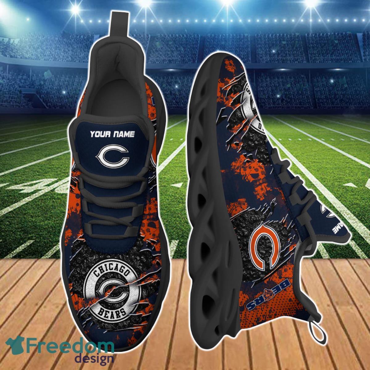 Chicago Bears NFL Clunky Max Soul Shoes Custom Special Gift For Real Fans Product Photo 2