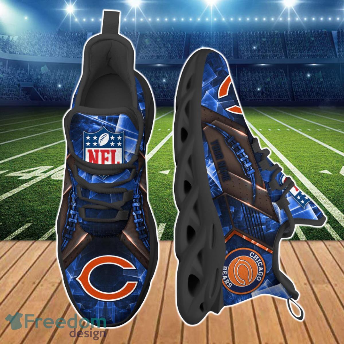 Chicago Bears NFL Clunky Max Soul Shoes Personalized Gift For Real Fans Product Photo 2