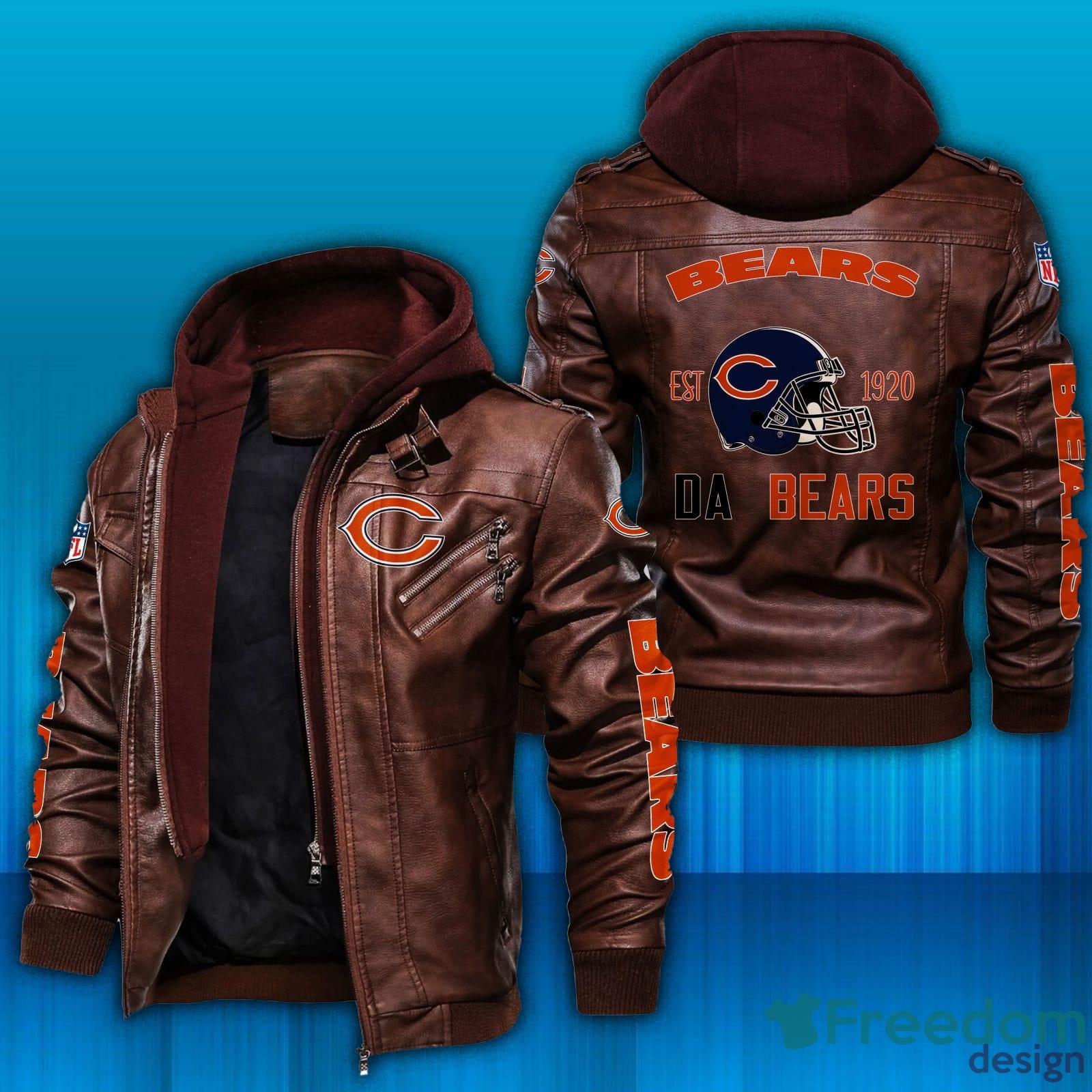 Chicago Bears NFL Fans News Leather Jacket For Men And Women