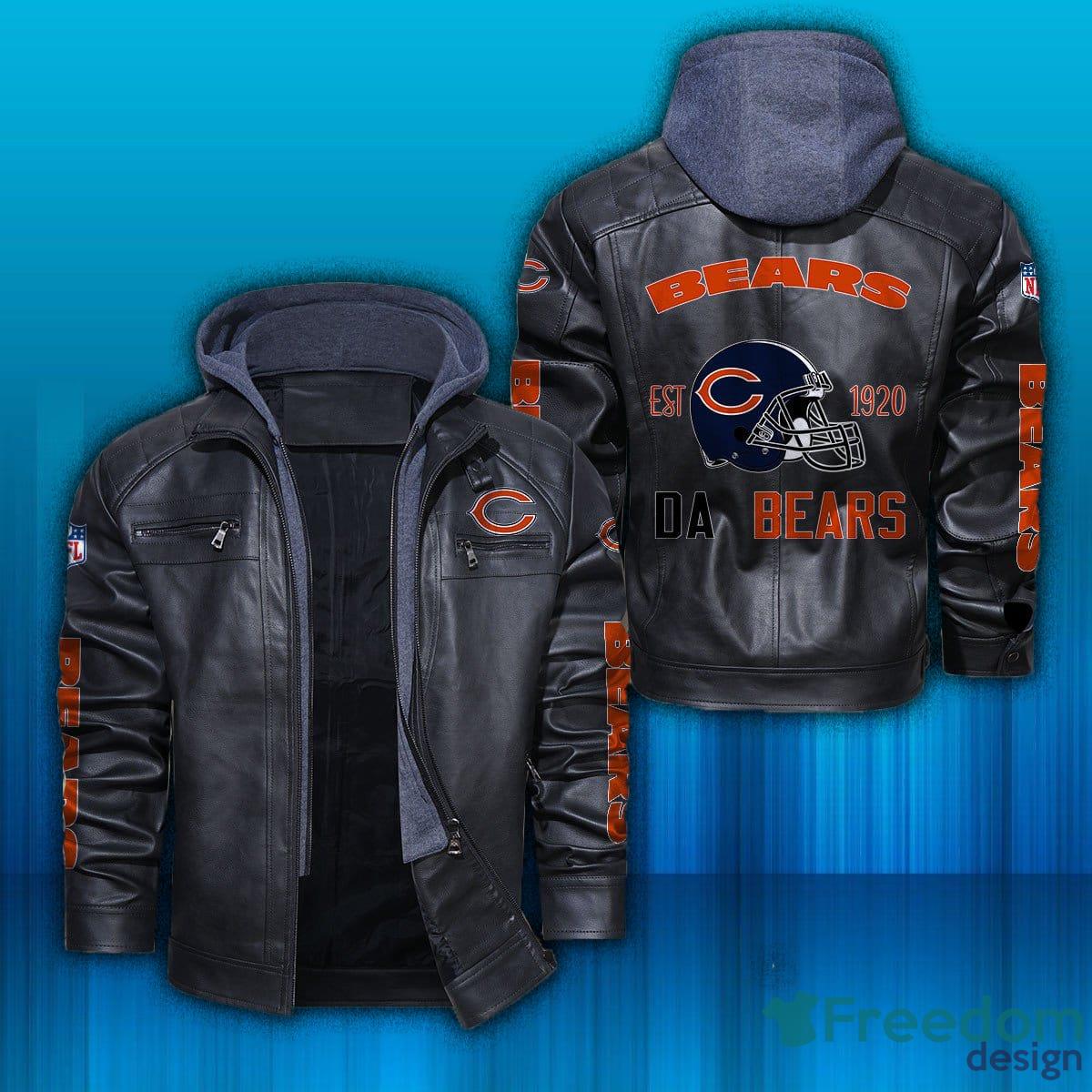 Chicago Bears NFL Fans News Leather Jacket For Men And Women - Freedomdesign