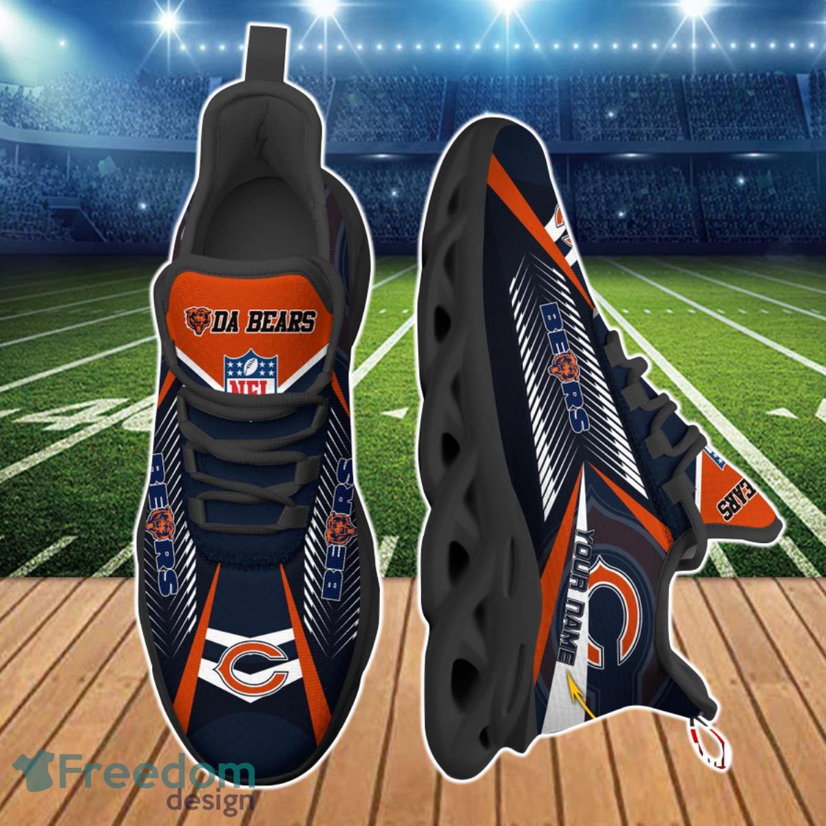 Chicago Bears NFL Max Soul Shoes Custom Special Gift For Fans Product Photo 2