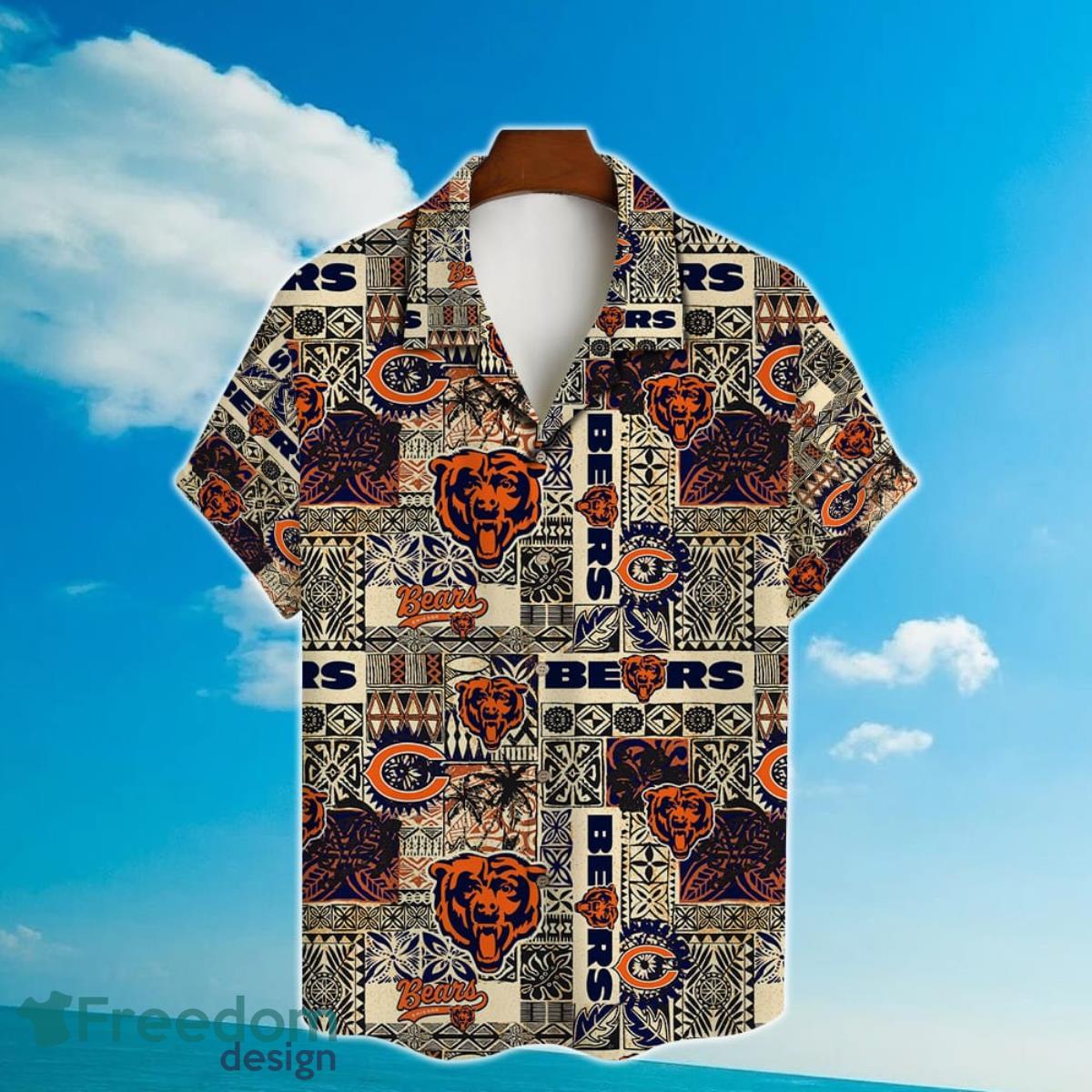 Chicago Bears NFL National Football League 2023 AOP Hawaiian Shirt Product Photo 2