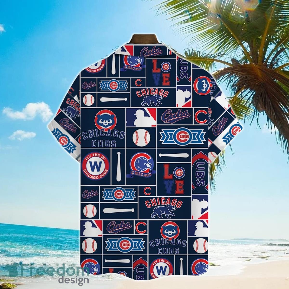 Chicago Cubs Lover Major League Baseball Aloha Hawaiian Shirt