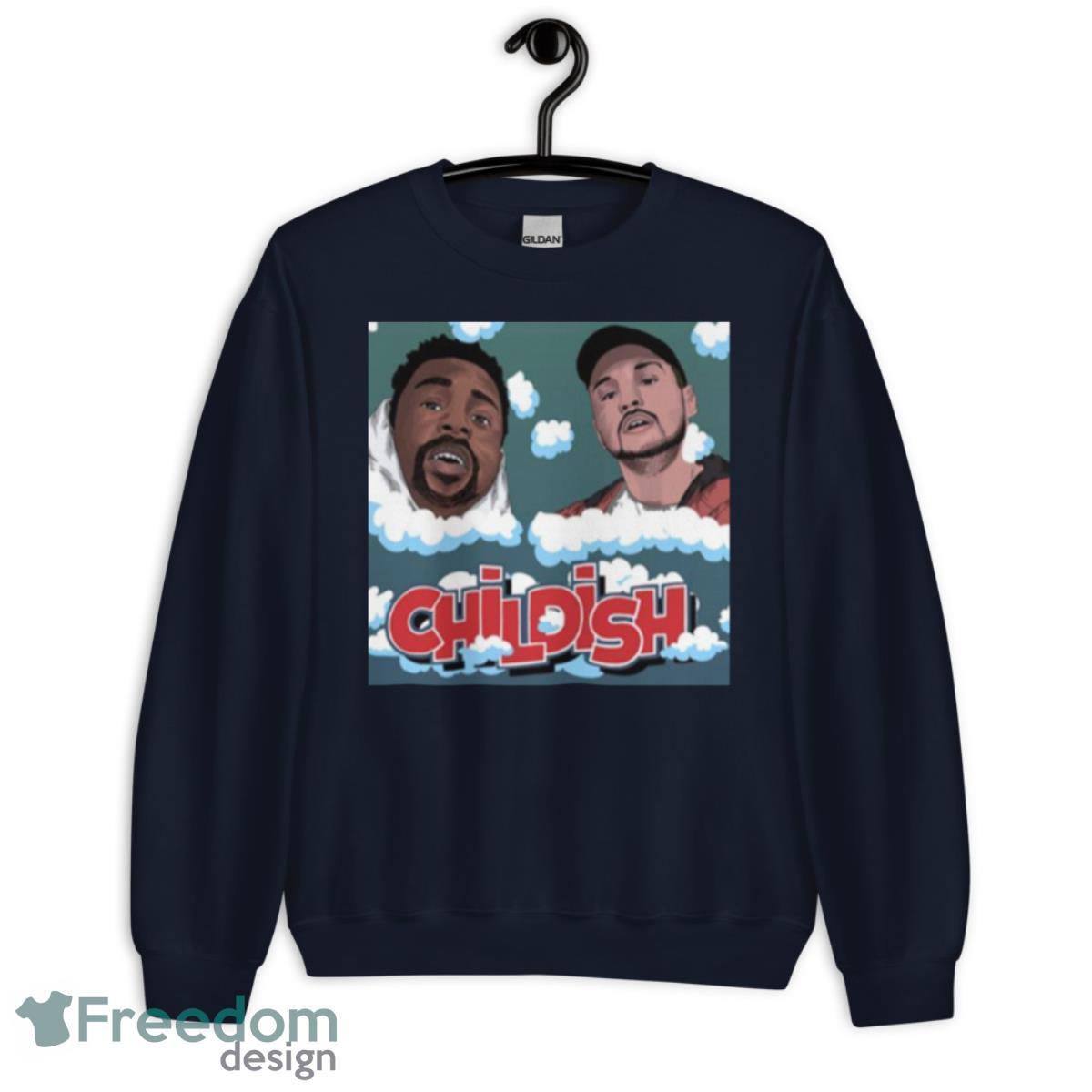 Childish Graphic Jay Swingler Tgfbro Shirt - Unisex Crewneck Sweatshirt-1