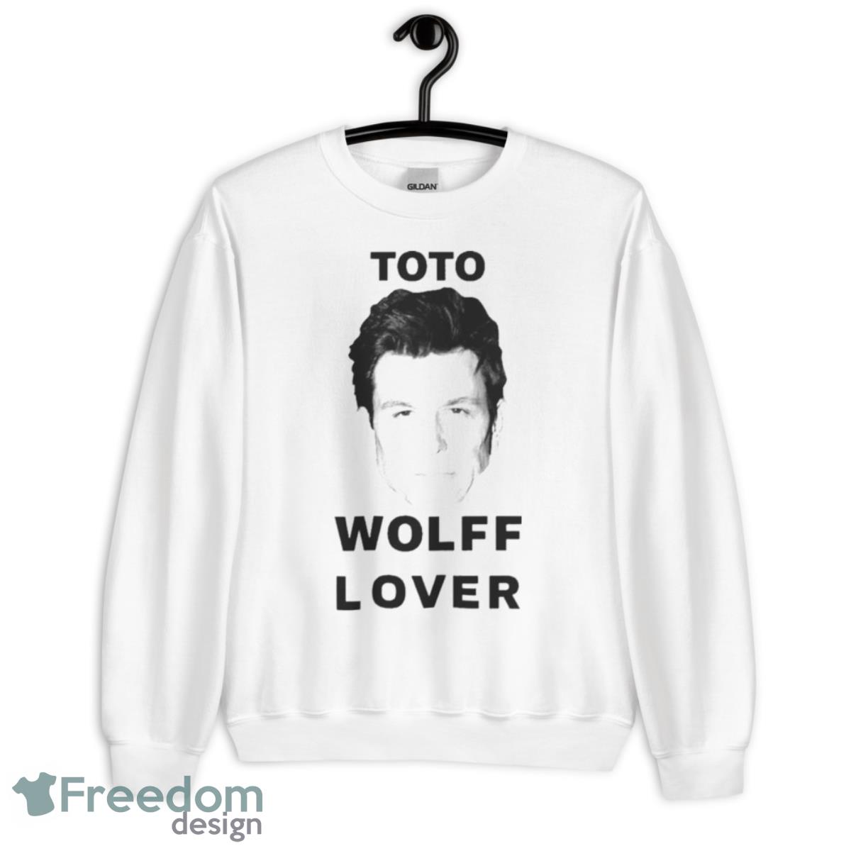 Christian Toto Wolff Lover Portrait Shirt - Unisex Heavy Blend Crewneck Sweatshirt