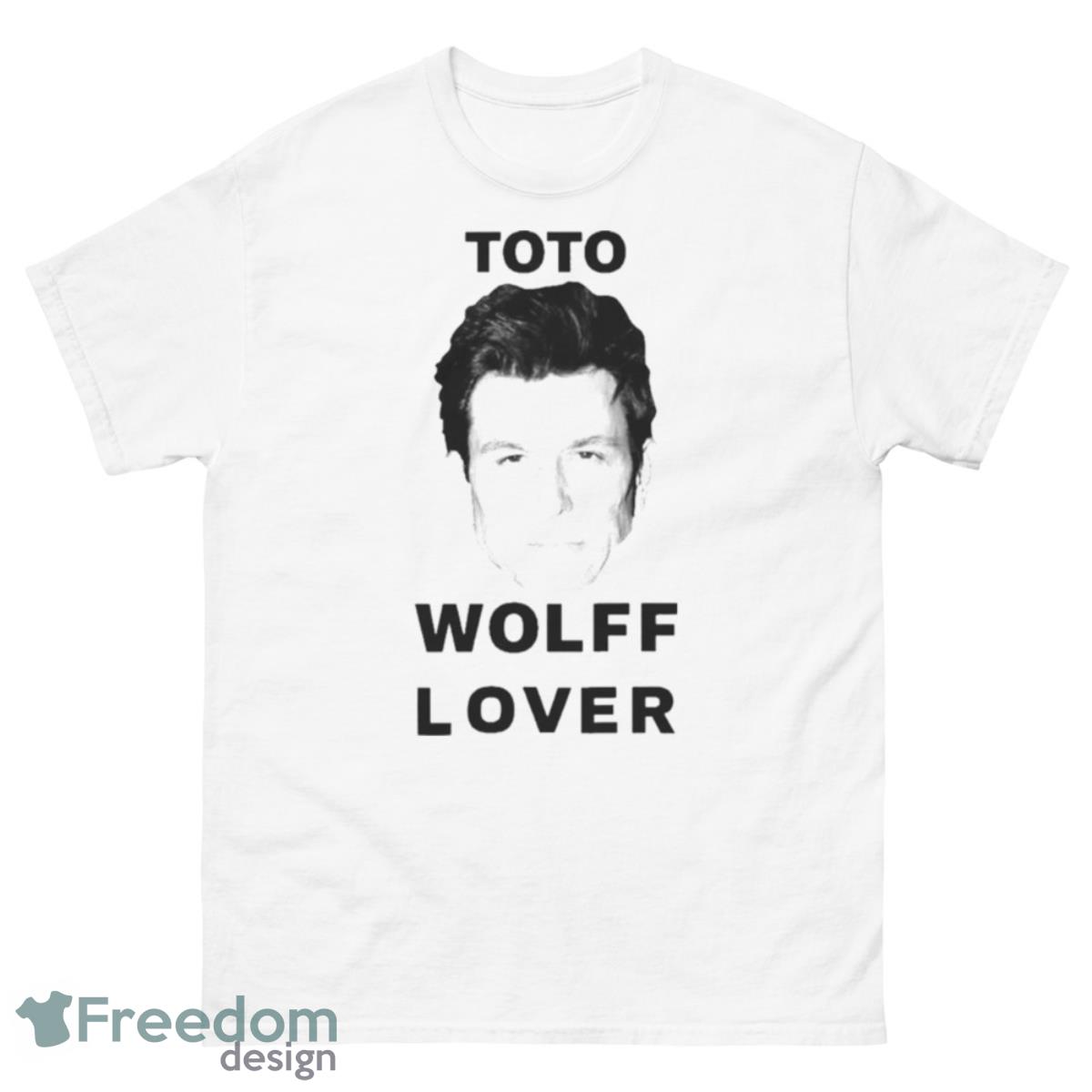 Christian Toto Wolff Lover Portrait Shirt - 500 Men’s Classic Tee Gildan