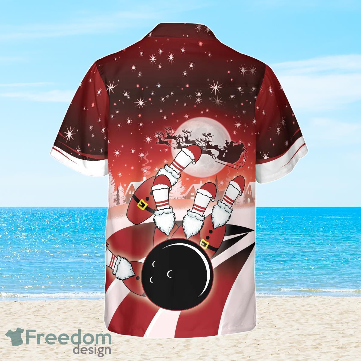 Christmas Bowling Hawaiian Shirt Special Gift For Men And Women Fans Product Photo 2