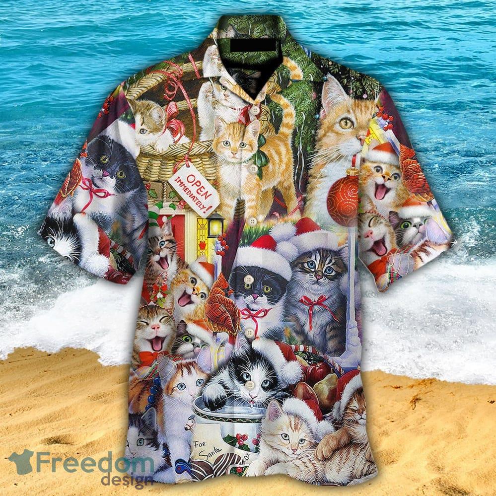 Christmas Bright Neon Lighting Hawaiian Shirt For Men And Women -  Freedomdesign