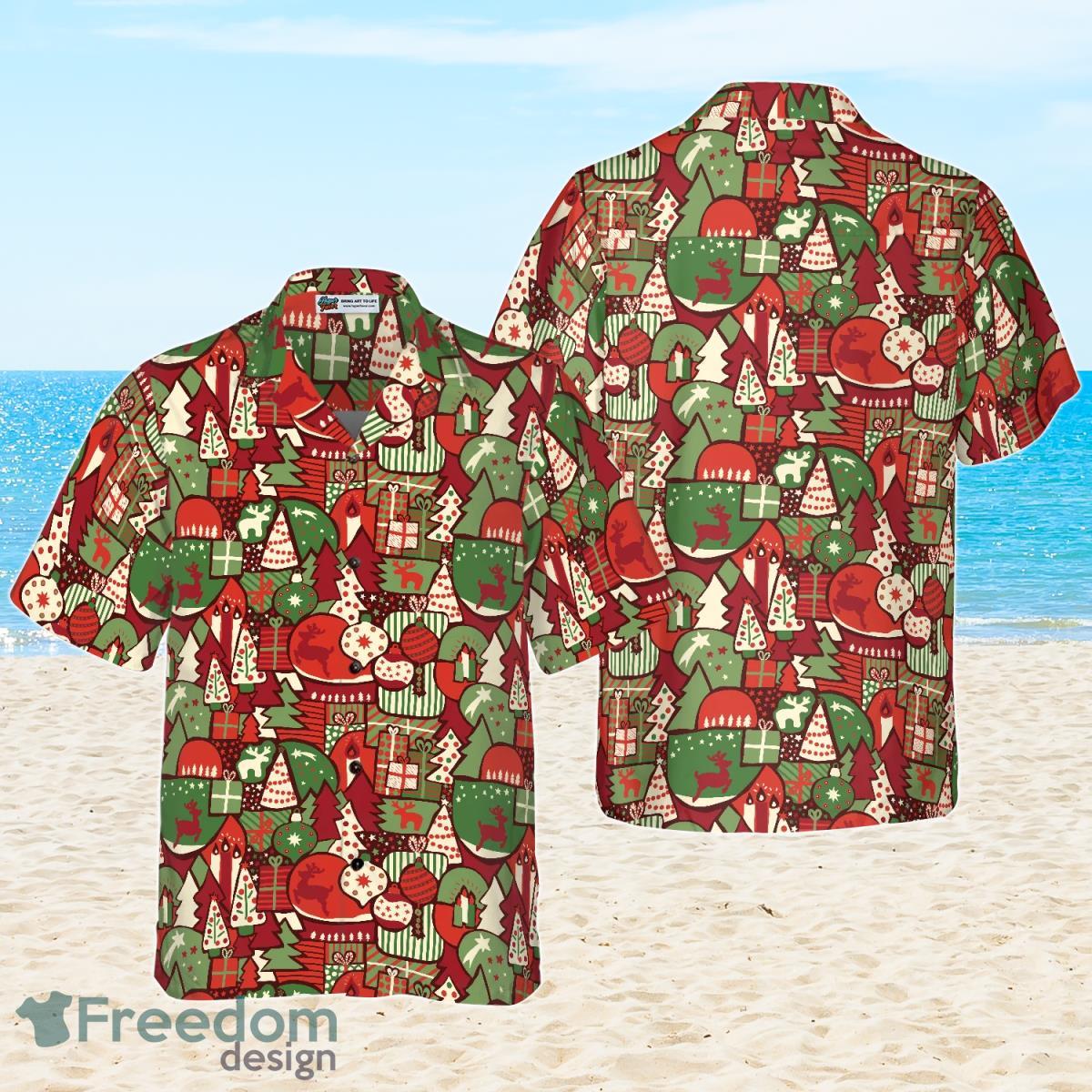 Christmas Gift Pattern Hawaiian Shirt Best Gift For Men And Women Fans Product Photo 1