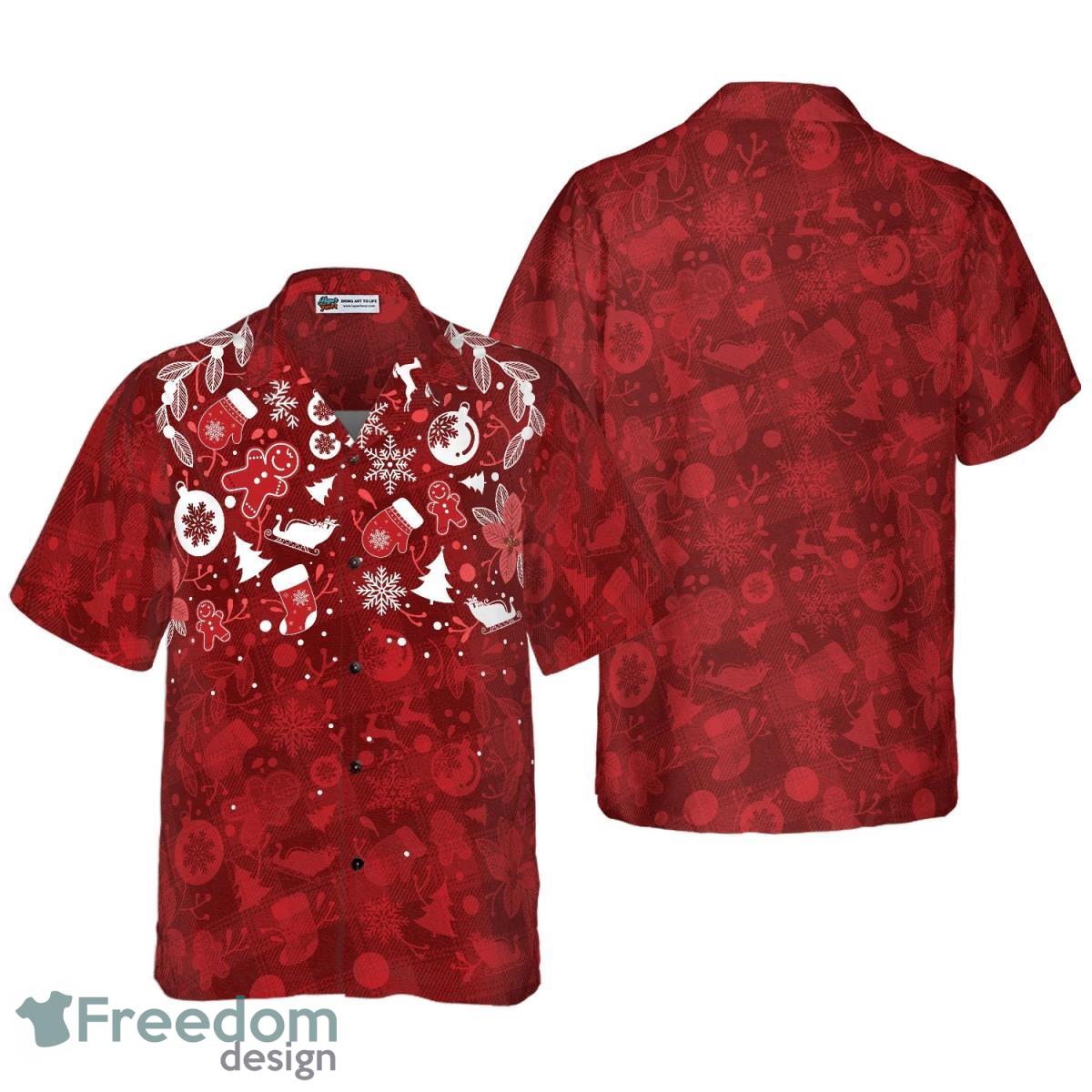 Christmas Ginger Bread Man Hawaiian Shirt Ideal Gift For Men And Women Product Photo 1