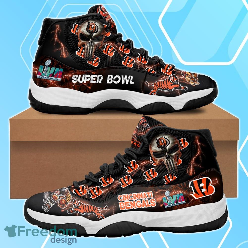 Cincinnati Bengals Nation Team Air Jordan 11 Shoes For Men Women Product Photo 1