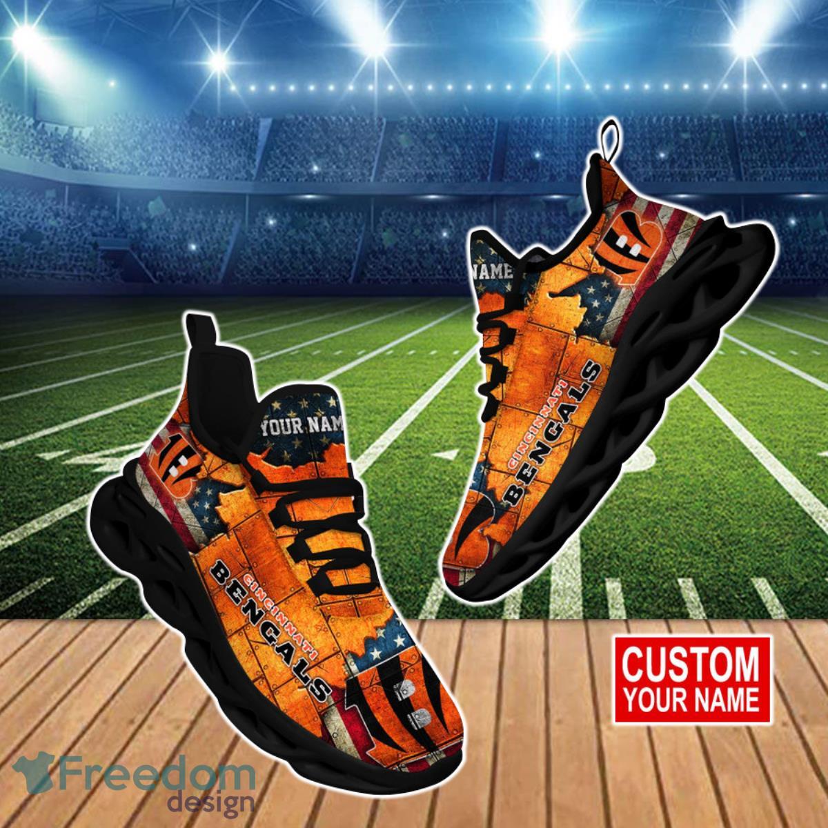 Cincinnati Bengals NFL Clunky Max Soul Shoes Custom  Gift For Real Fans Product Photo 1