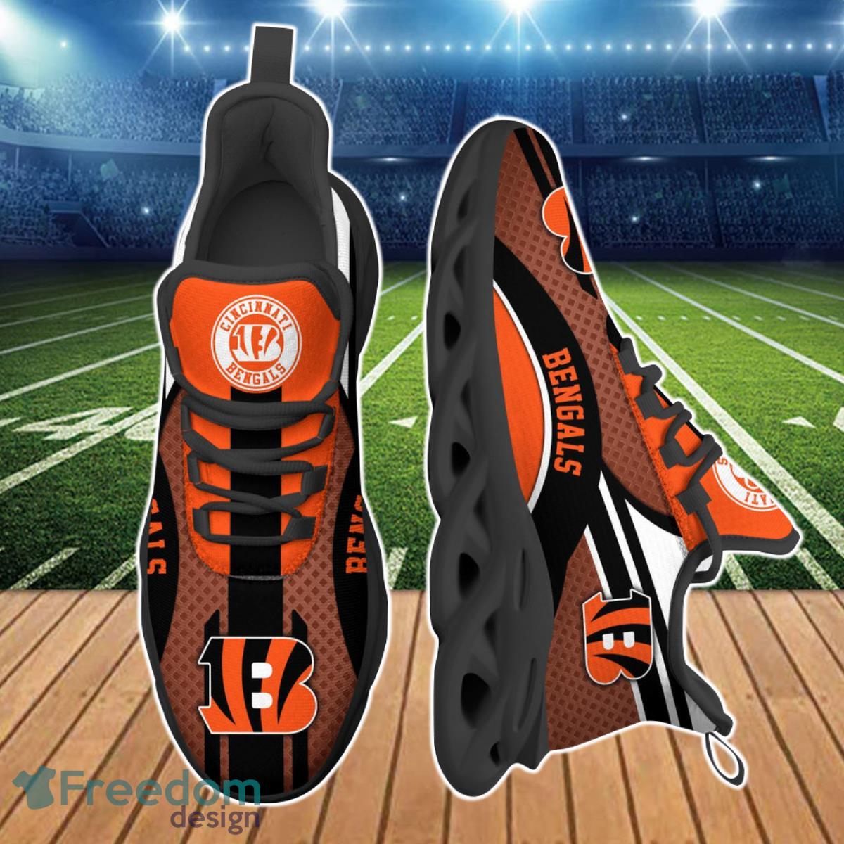 Cincinnati Bengals NFL Clunky Max Soul Shoes Custom Ideal Gift For Men And Women Fans Product Photo 2