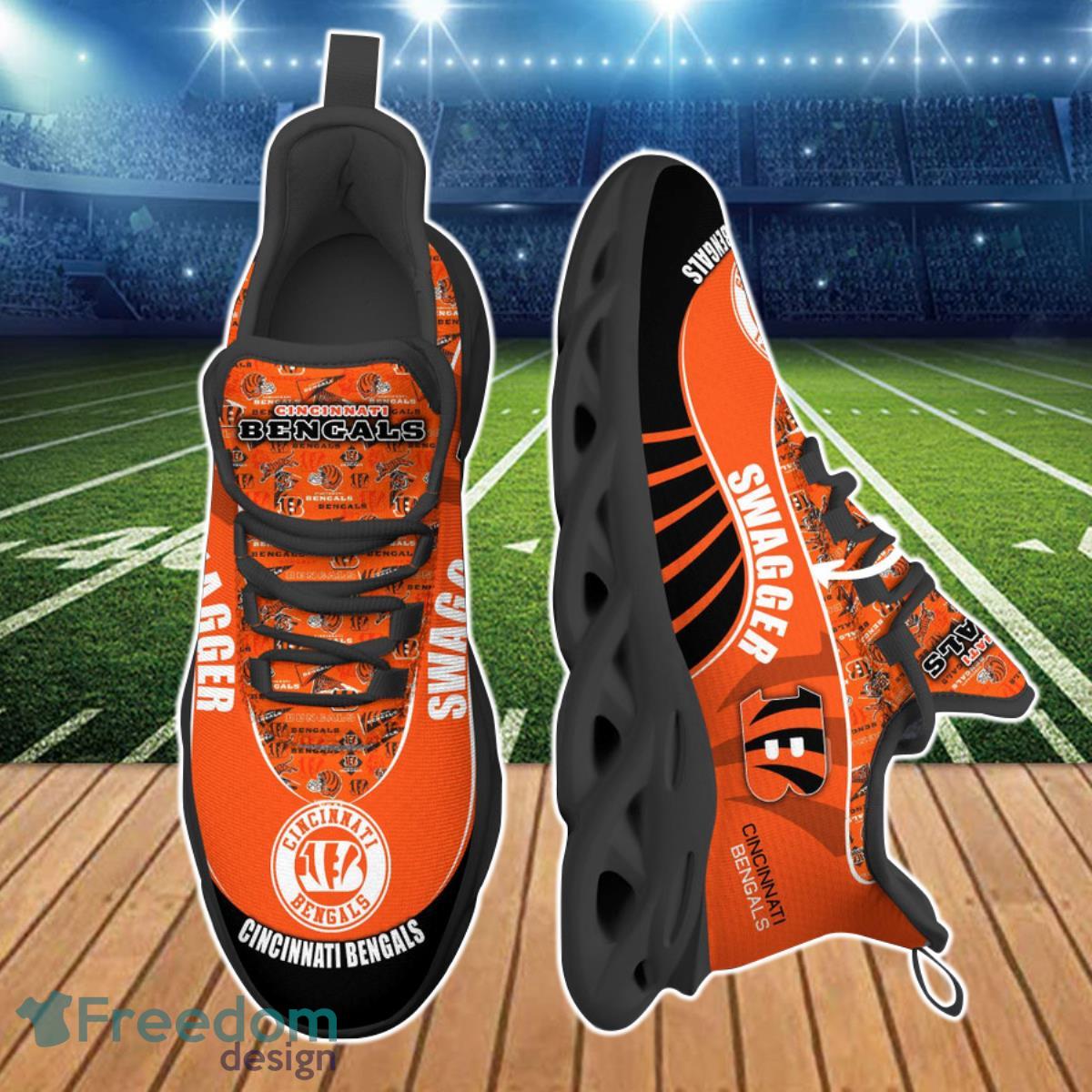 Cincinnati Bengals NFL Clunky Max Soul Shoes Custom Ideal Gift For Real Fans Product Photo 2