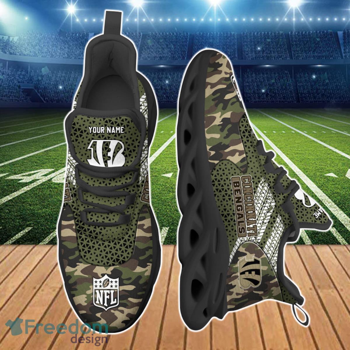 Cincinnati Bengals NFL Clunky Max Soul Shoes Custom Ideal Gift For True Fans Product Photo 2