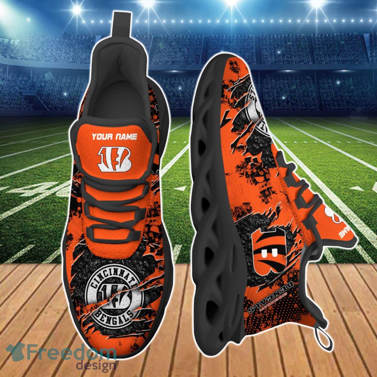 Cincinnati Bengals NFL Clunky Max Soul Shoes Custom Special Gift For Fans Product Photo 2