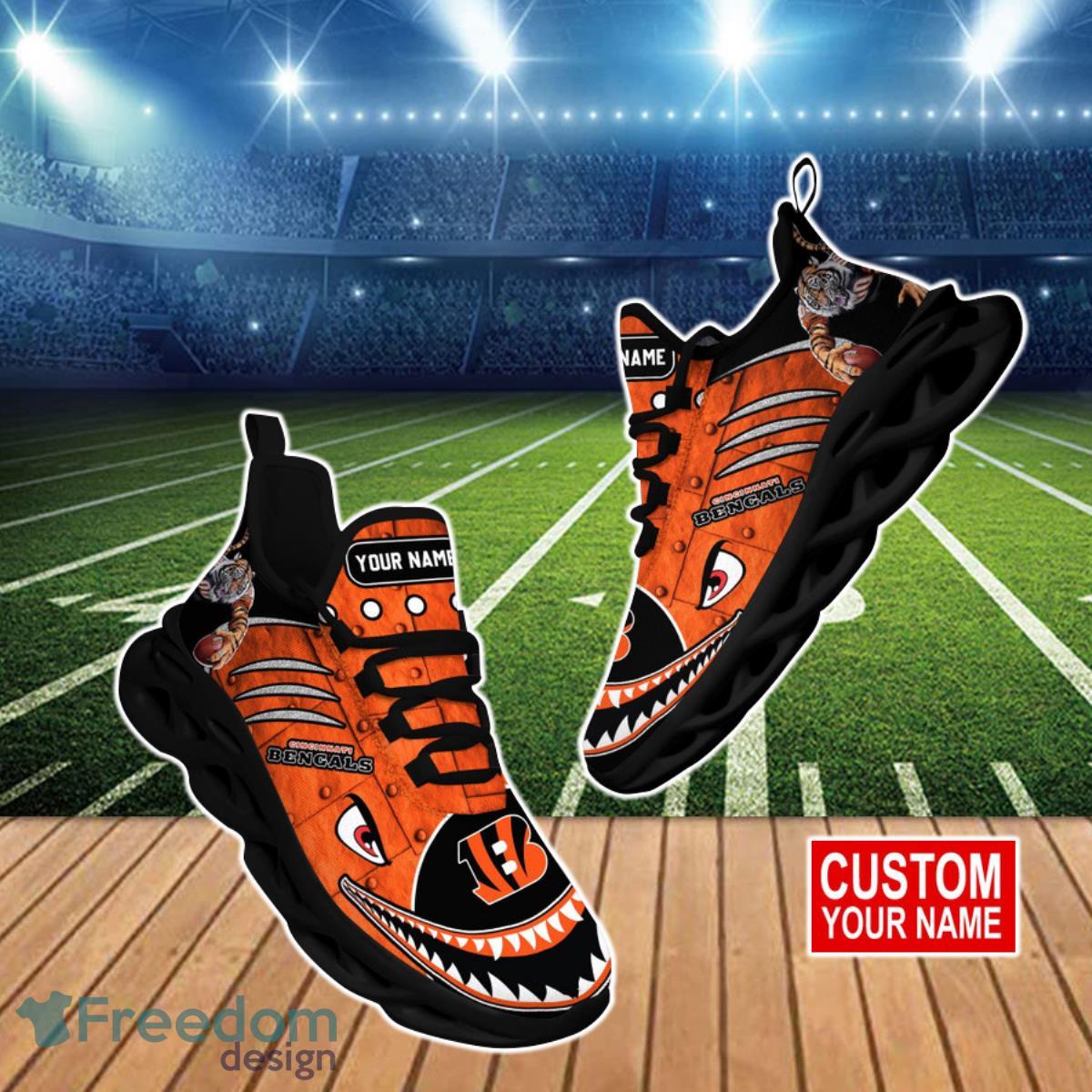 Cincinnati Bengals NFL Clunky Max Soul Shoes Custom SPecial Gift For Real Fans Product Photo 1