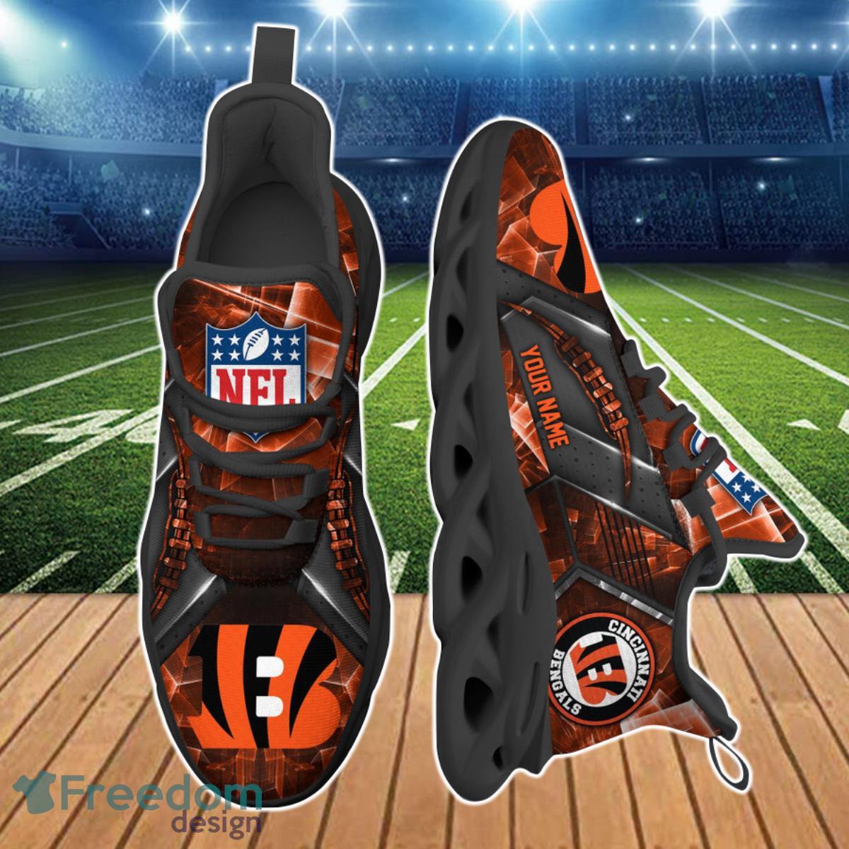 Cincinnati Bengals NFL Clunky Max Soul Shoes Custom Special Gift For True Fans Product Photo 2