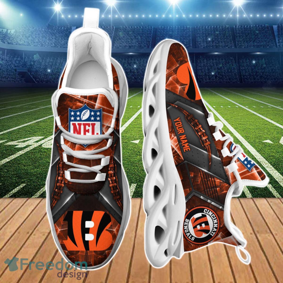 Cincinnati Bengals NFL Clunky Max Soul Shoes Custom Special Gift For True Fans Product Photo 1