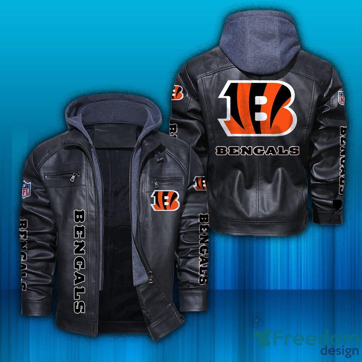 Cincinnati Bengals NFL Fans Leather Jacket For Men And Women