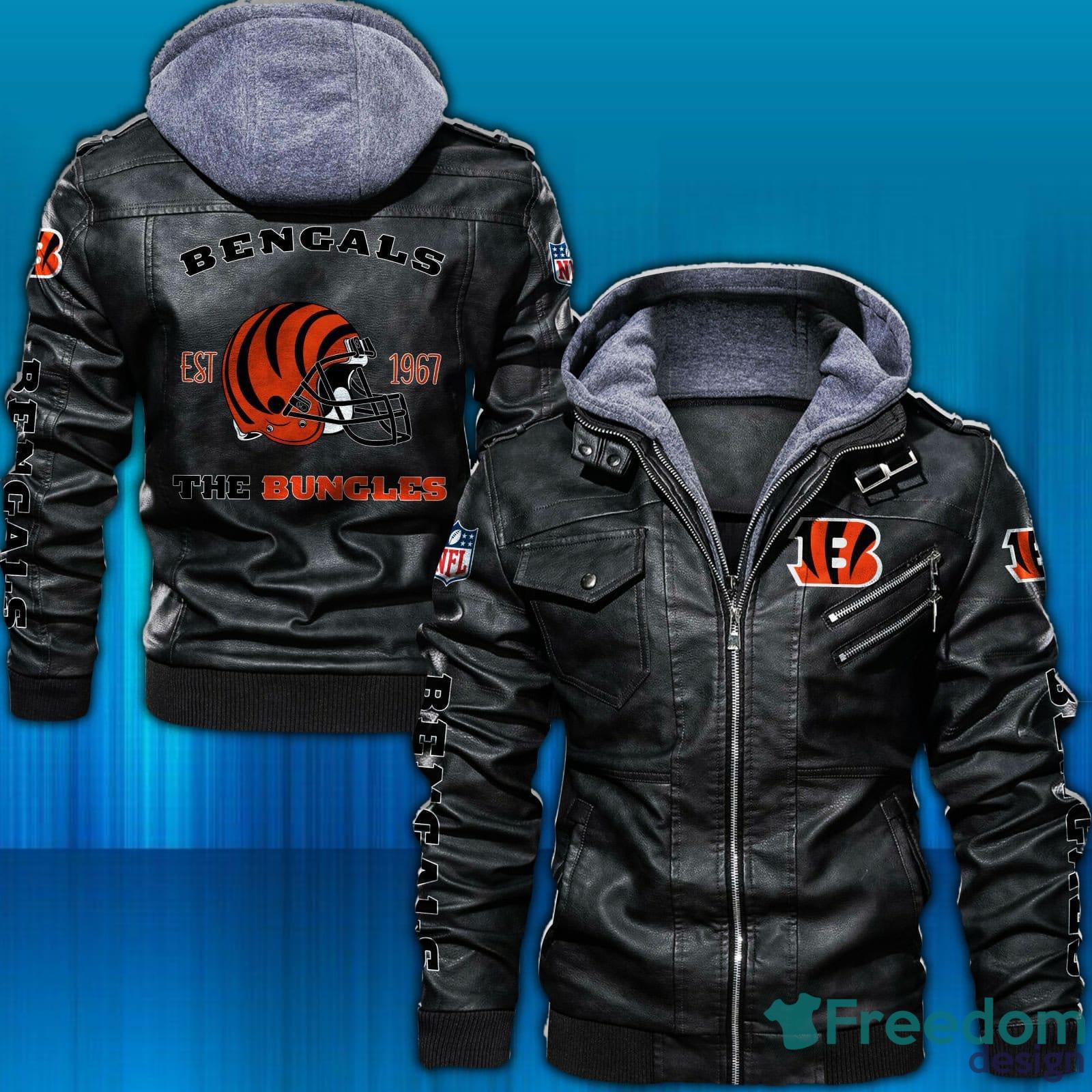 bengals leather jackets