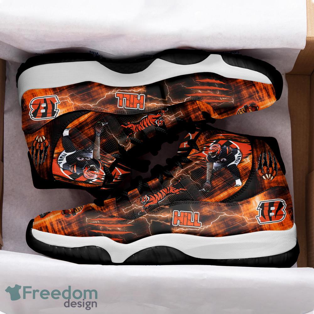 Cincinnati Bengals Trey Hill Air Jordan 11 Shoes For Men Women Product Photo 2