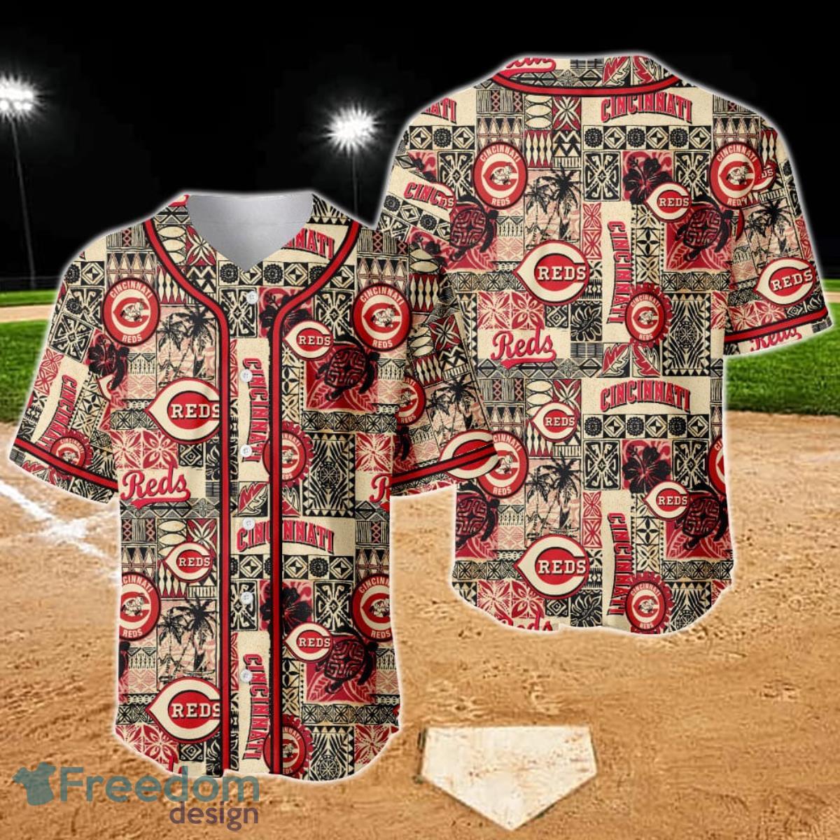 Cincinnati Reds Logo MLB Baseball Jersey Shirt For Men And Women -  Freedomdesign