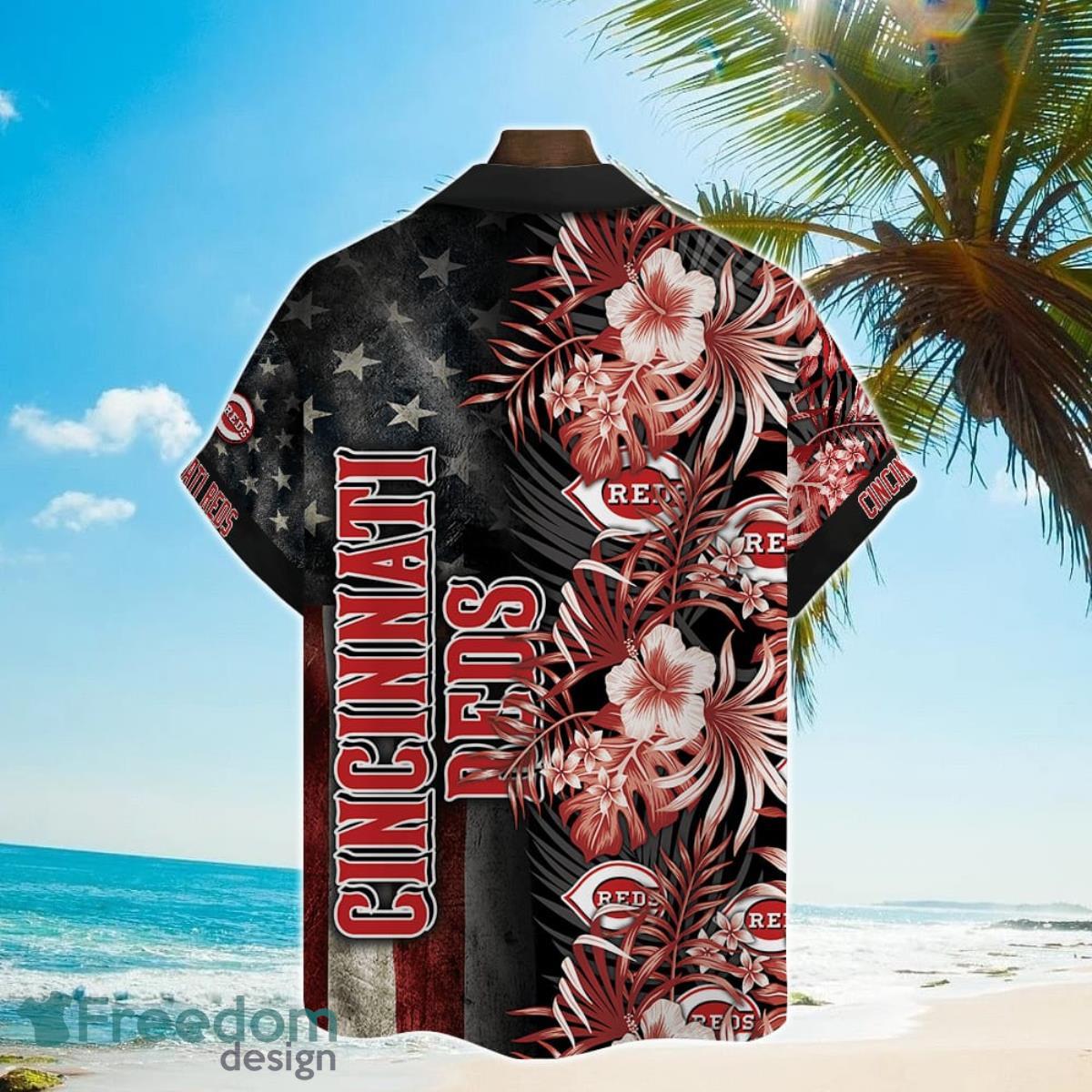 Cincinnati Reds Major League Baseball MLB 3D Hawaiian Shirt For Real Fans -  Freedomdesign