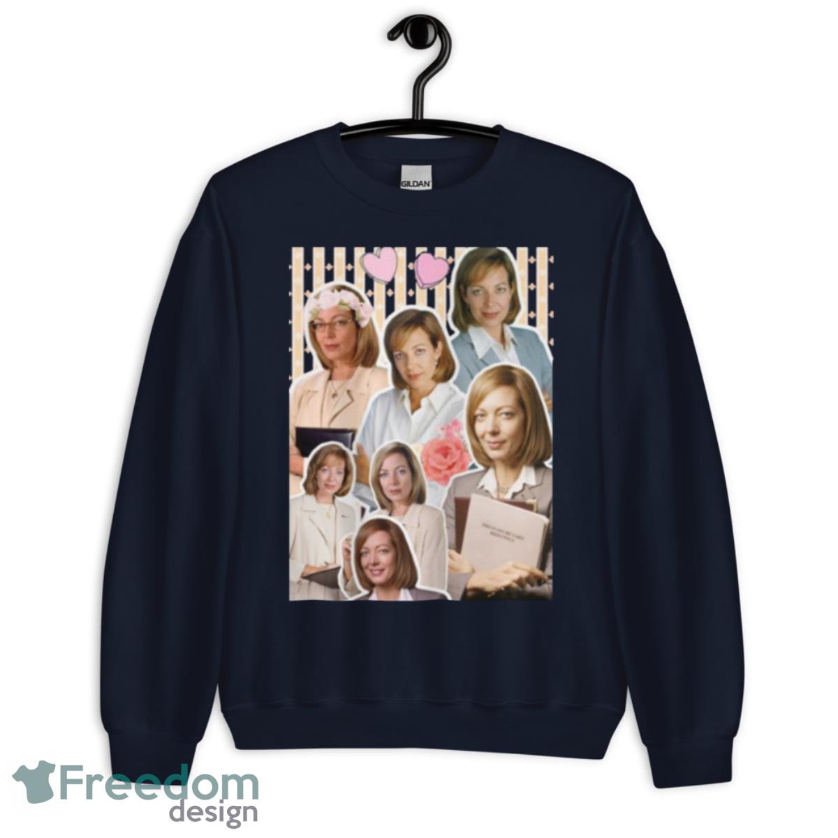 Cj Cregg Collage Design Shirt - Unisex Crewneck Sweatshirt-1