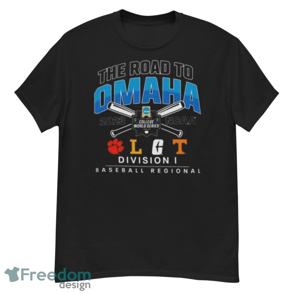 Clemson 2023 NCAA DI Baseball Regional The Road To Omaha Four Team Shirt - G500 Men’s Classic T-Shirt