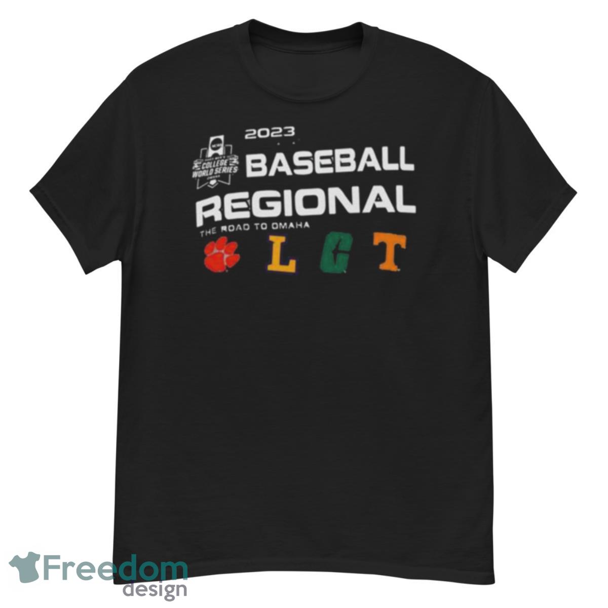 Clemson 2023 NCAA Division I Baseball Regional The Road To Omaha Shirt - G500 Men’s Classic T-Shirt