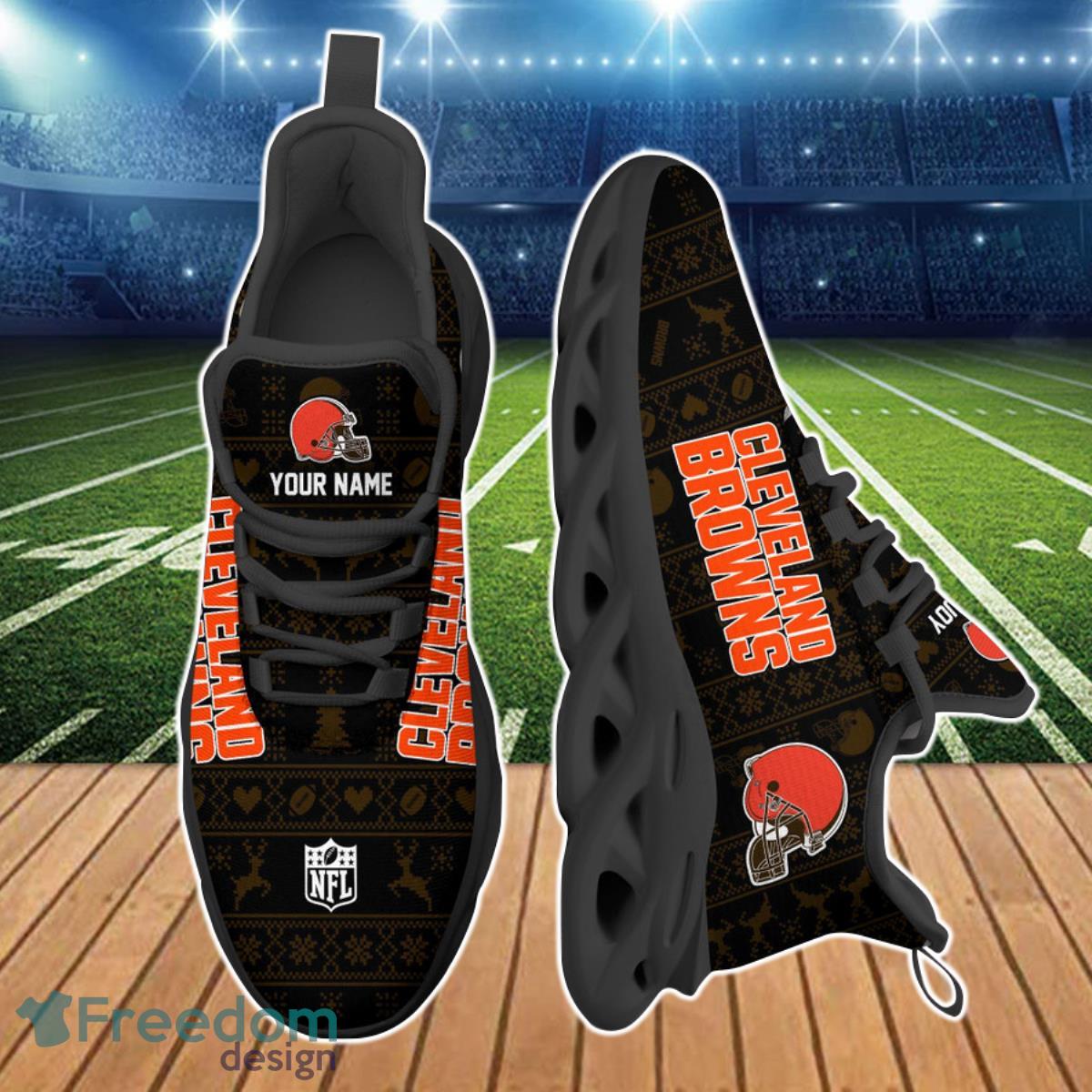 Cleveland Browns NFL Clunky Max Soul Shoes Custom Product Photo 2