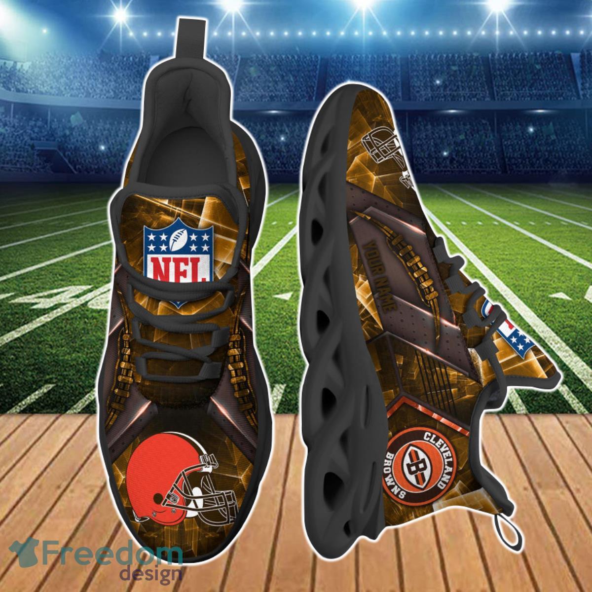 Cleveland Browns NFL Clunky Max Soul Shoes Custom Gift For Fans Product Photo 2