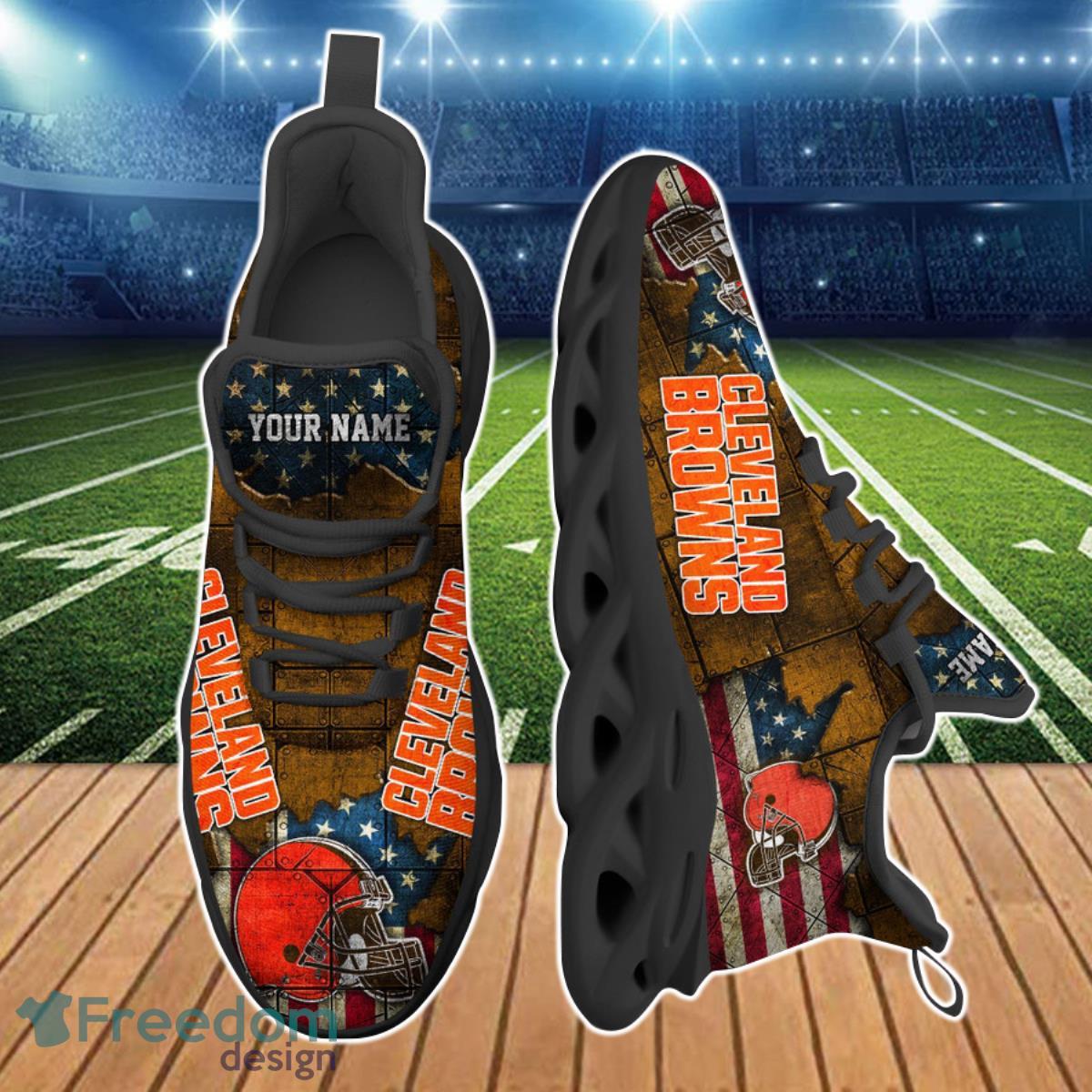 Cleveland Browns NFL Clunky Max Soul Shoes Custom Ideal Gift For Men And Women Fans Product Photo 2