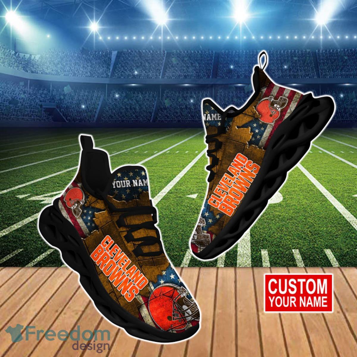 Cleveland Browns NFL Clunky Max Soul Shoes Custom Ideal Gift For Men And Women Fans Product Photo 1