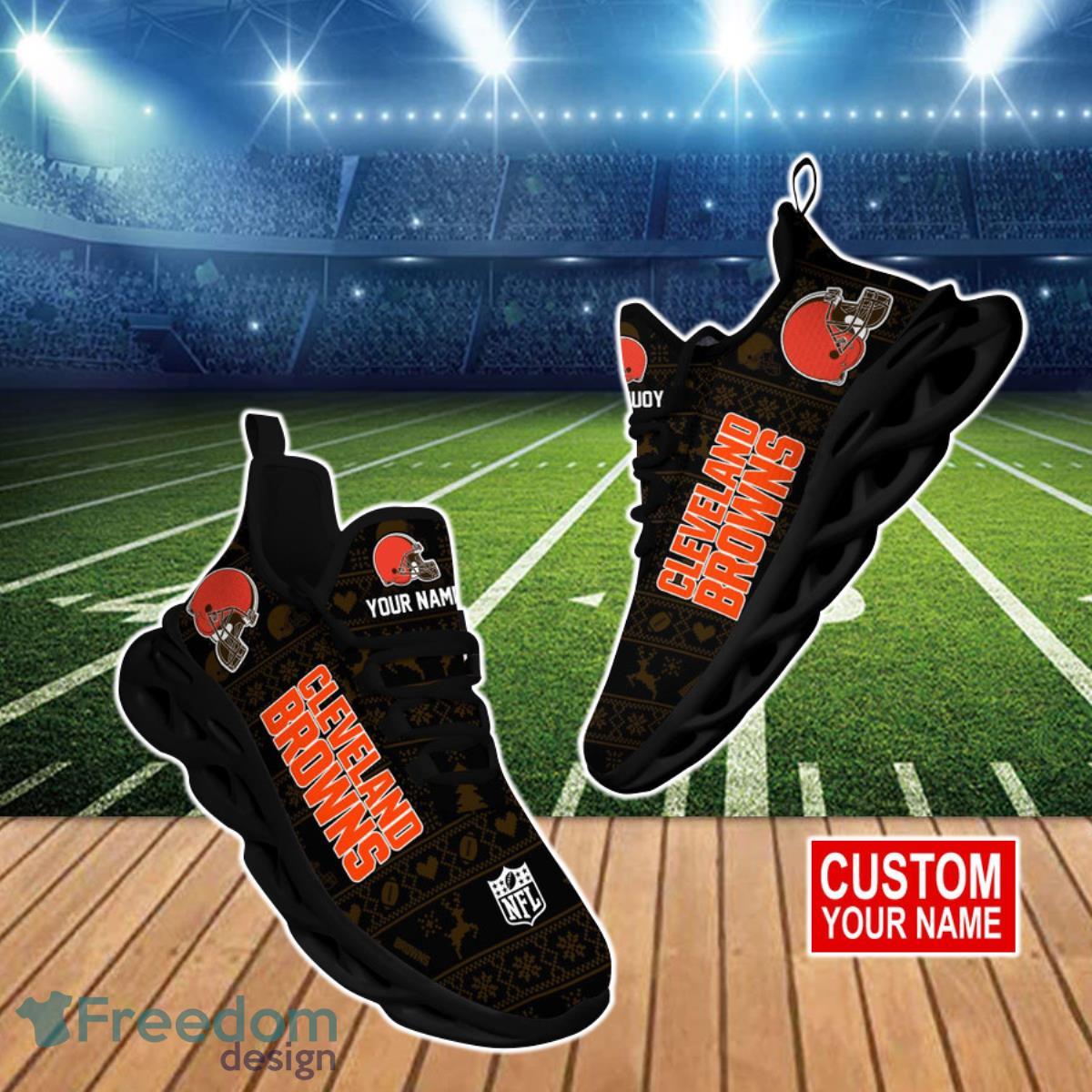 Cleveland Browns NFL Clunky Max Soul Shoes Custom Product Photo 1