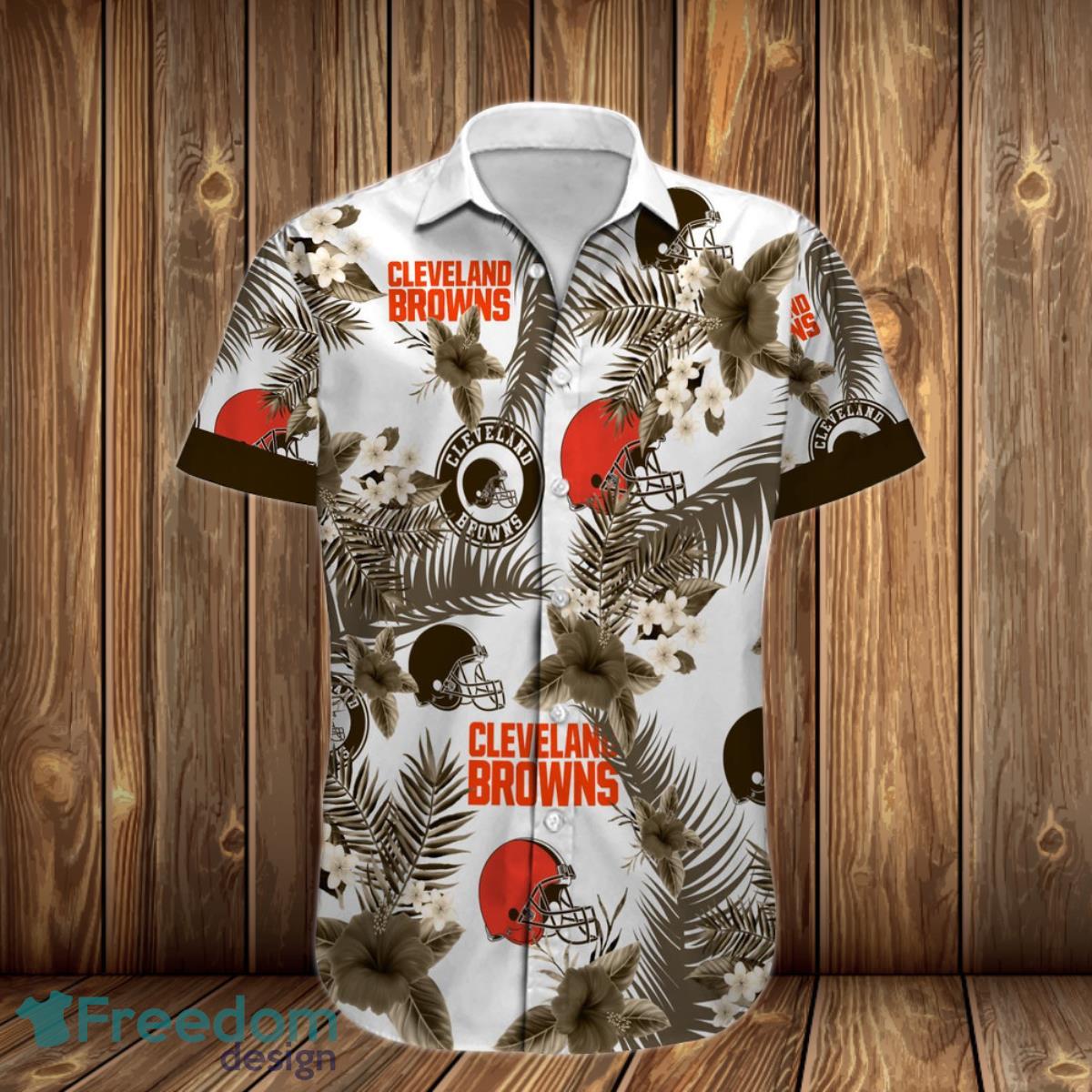 Cleveland Browns NFL Football Hawaiian Shirt Unique Gift For Fans Product Photo 1