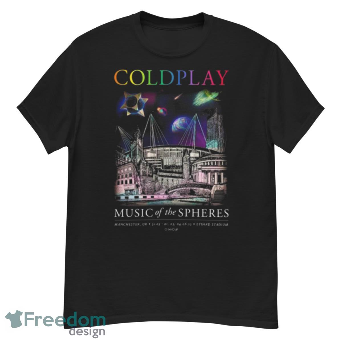 Coldplay Manchester May June 2023 Music Of The Spheres Tour Shirt - G500 Men’s Classic T-Shirt