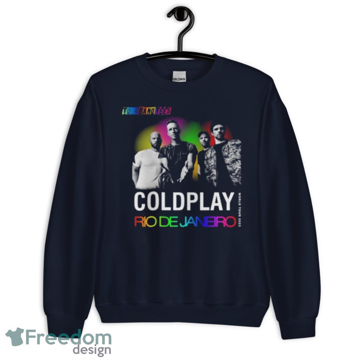 Coldplay Music Of The Spheres World Tour 2023 T Shirt - Unisex Crewneck Sweatshirt-1